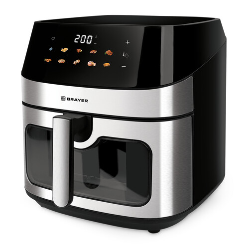 Купить Аэрогриль Brayer 2044BR черный  9289570. Характеристики, отзывы и цены в Донецке