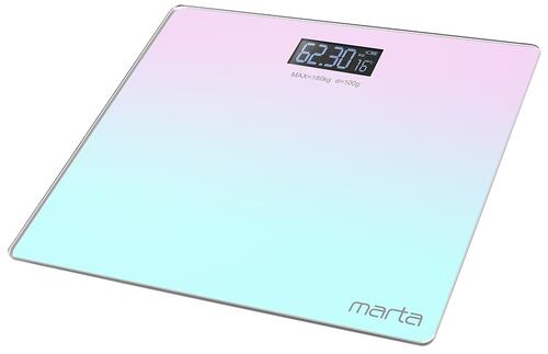 Купить Весы Marta MT-SC1691 голубой, фиолетовый  9934687. Характеристики, отзывы и цены в Донецке