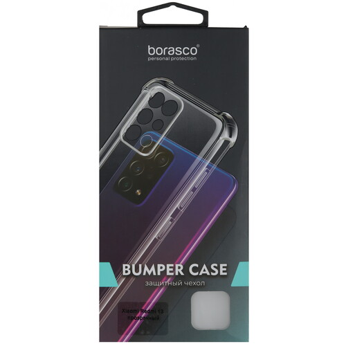 Купить Накладка  BoraSCO для POCO M6/ Xiaomi Redmi 13 прозрачный  5470552. Характеристики, отзывы и цены в Донецке