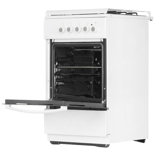 Купить Комбинированная плита Flama L FK 1412 белый  5305303. Характеристики, отзывы и цены в Донецке