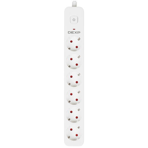 Купить Сетевой фильтр DEXP Intensity 630W белый  5402349. Характеристики, отзывы и цены в Донецке
