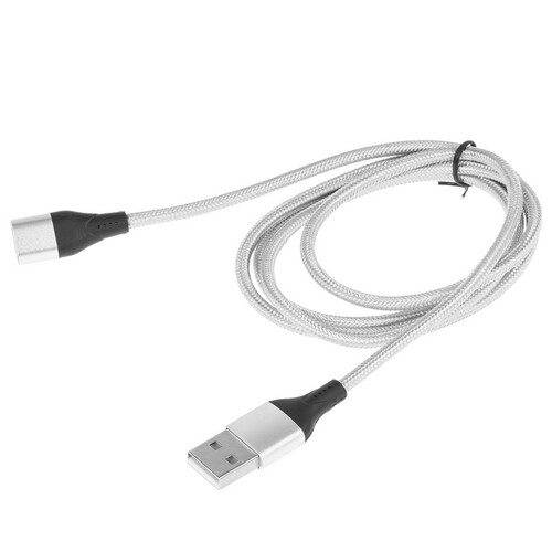 Купить Кабель круглый JETACCESS Lightning 8-pin - USB 2.0 Type-A серебристый 1 м  5617834. Характеристики, отзывы и цены в Донецке