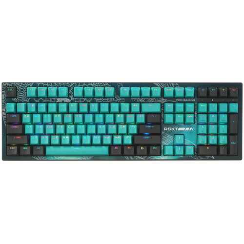 Купить Клавиатура проводная Raskat KM002 UV Green  9225590. Характеристики, отзывы и цены в Донецке