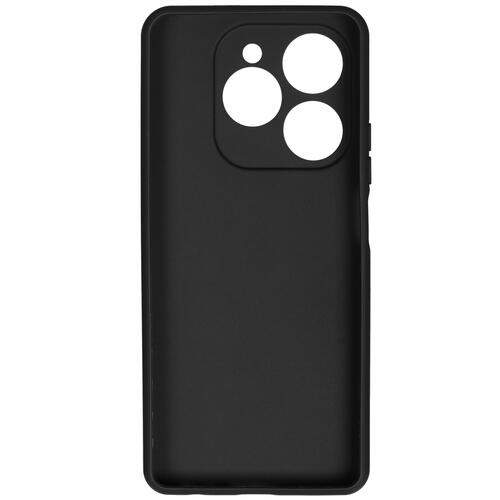 Купить Накладка  BoraSCO для Tecno SPARK 20 Pro черный  5436868. Характеристики, отзывы и цены в Донецке