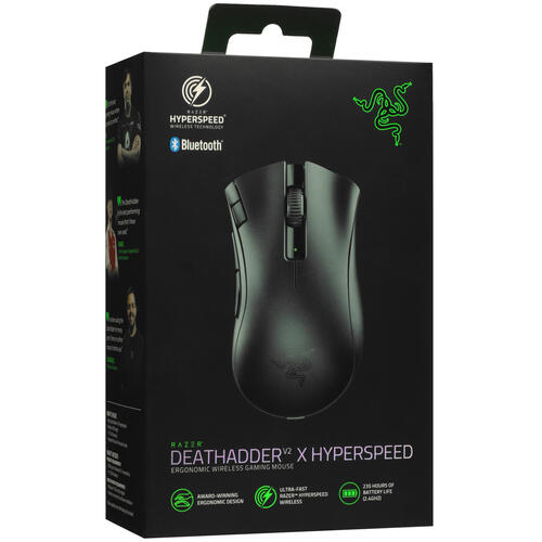 Купить Мышь беспроводная Razer DeathAdder V2 X Hyperspeed  5078592. Характеристики, отзывы и цены в Донецке