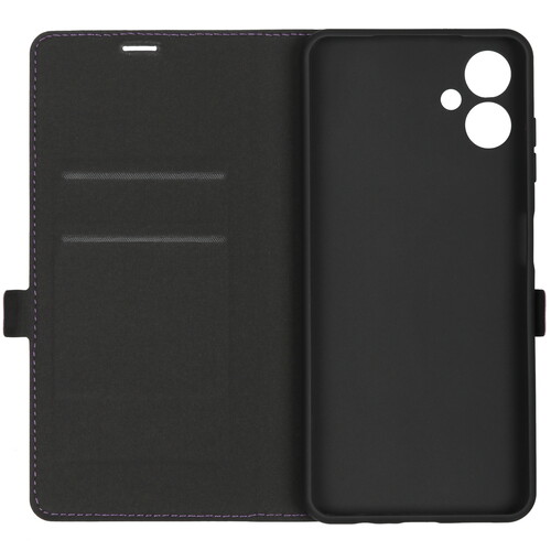 Купить Чехол-книжка  BoraSCO Book Case для Samsung Galaxy A06 фиолетовый  5493041. Характеристики, отзывы и цены в Донецке