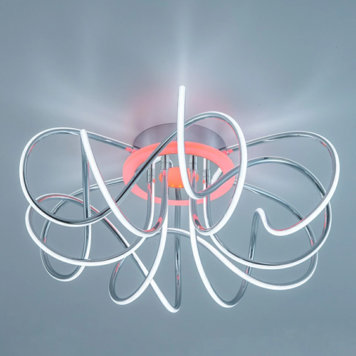 Купить Люстра Citilux Джемини Смарт CL229A161E RGB белый  5499118. Характеристики, отзывы и цены в Донецке