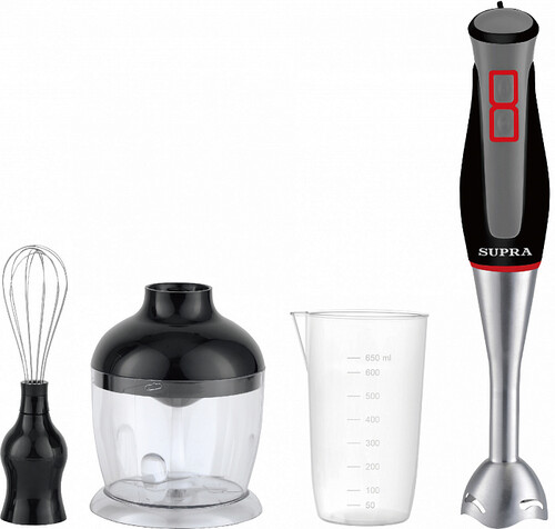 Купить Блендер погружной SUPRA HBS-994 черный  5368604. Характеристики, отзывы и цены в Донецке