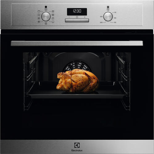 Купить Электрический духовой шкаф Electrolux EOF3H50BX серебристый  9105387. Характеристики, отзывы и цены в Донецке