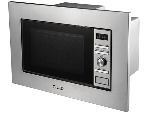 Купить Встраиваемая микроволновая печь LEX BIMO 20.05 IX серебристый  9052358. Характеристики, отзывы и цены в Донецке