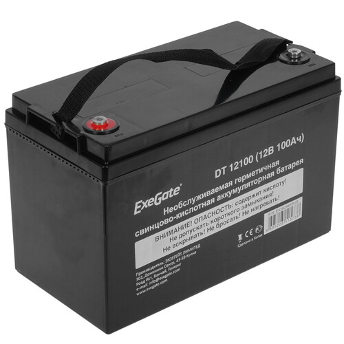 Купить Аккумуляторная батарея для ИБП ExeGate DT 12100  5340659. Характеристики, отзывы и цены в Донецке