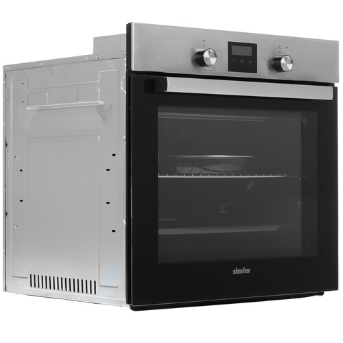 Купить Электрический духовой шкаф Simfer B6EM56016 серебристый  8186947. Характеристики, отзывы и цены в Донецке