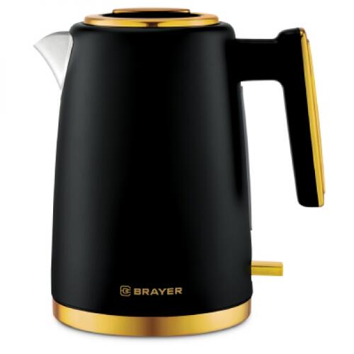 Купить Электрочайник BRAYER BR1017 черный  5334744. Характеристики, отзывы и цены в Донецке