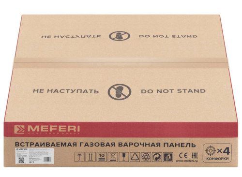 Купить Газовая варочная поверхность Meferi MGH604WH GLASS POWER  9168784. Характеристики, отзывы и цены в Донецке