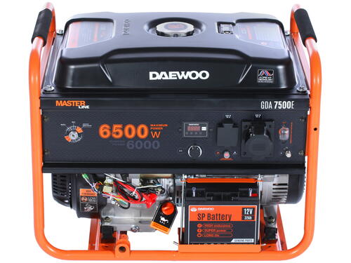 Купить Электрогенератор   бензиновый Daewoo GDA 7500E  1097883. Характеристики, отзывы и цены в Донецке