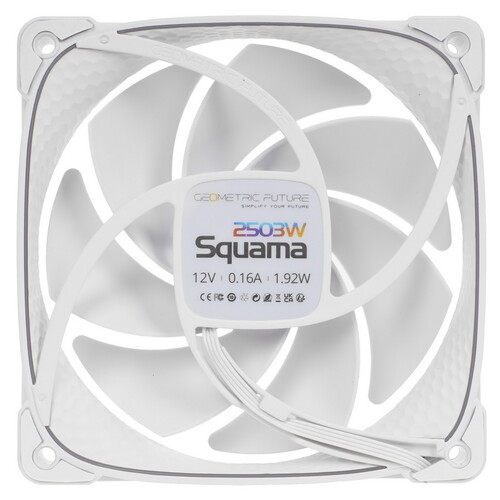 Купить Комплект вентиляторов Geometric Future Squama 2503W Triple Pack [1F2503W312001] белый  5615652. Характеристики, отзывы и цены в Донецке