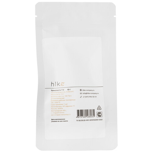 Купить Термопаста hike T-3 [T-3-10]  9257910. Характеристики, отзывы и цены в Донецке