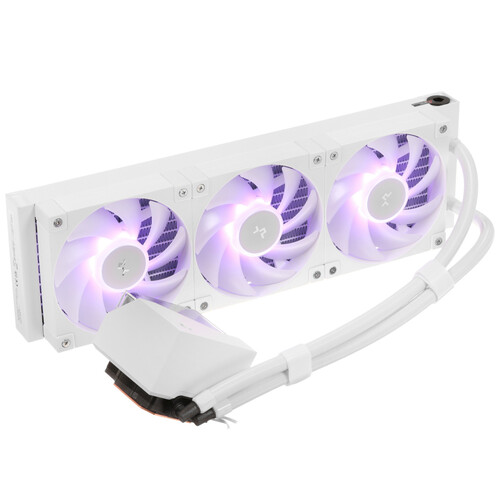 Купить Система охлаждения DEEPCOOL LT360 WH ARGB  белая  5463291. Характеристики, отзывы и цены в Донецке