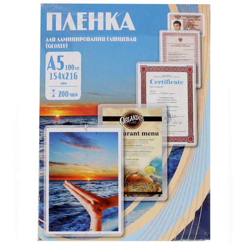 Купить Пленка Office Kit PLP154*216/100  1226789. Характеристики, отзывы и цены в Донецке