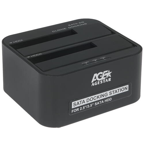 Купить Док-станция для накопителей AgeStar 3UBT6-6G  1344007. Характеристики, отзывы и цены в Донецке