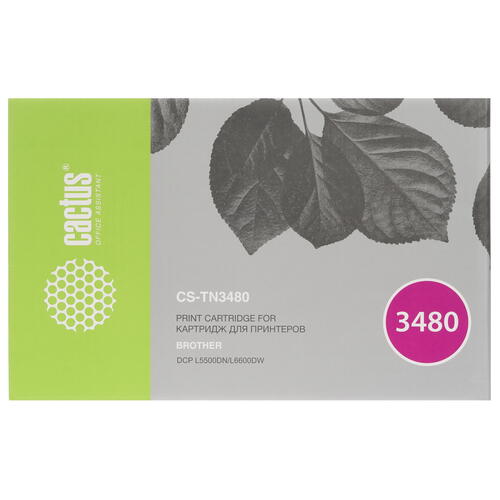 Купить Картридж лазерный Cactus CS-TN3480 черный, с чипом  1364246. Характеристики, отзывы и цены в Донецке