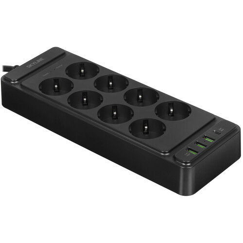 Купить Сетевой фильтр Skyline USP-850 черный  9197109. Характеристики, отзывы и цены в Донецке