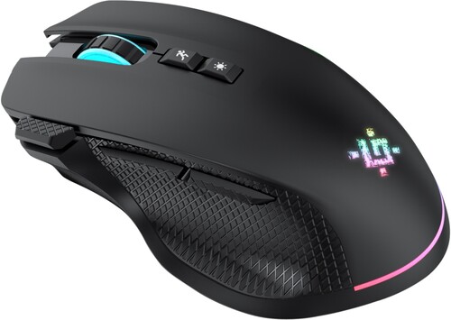 Купить Мышь беспроводная Defender Thunder GM-213 [52213] черный  9183618. Характеристики, отзывы и цены в Донецке