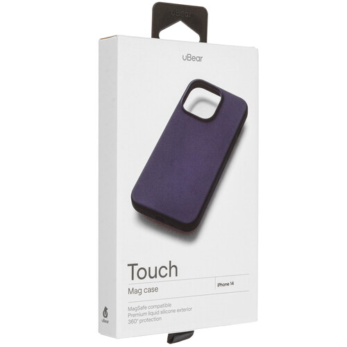 Купить Накладка  uBear Touch Mag Case для Apple iPhone 14 синий  5086880. Характеристики, отзывы и цены в Донецке