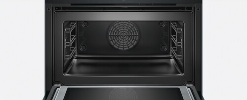 Купить Электрический духовой шкаф Bosch CMG633BB1 черный  5085767. Характеристики, отзывы и цены в Донецке