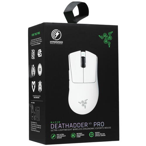 Купить Мышь беспроводная/проводная Razer DeathAdder V3 Pro  5067002. Характеристики, отзывы и цены в Донецке