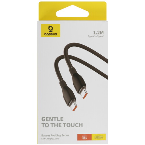 Купить Кабель круглый Baseus USB Type-C - USB Type-C черный 1.2 м  5607309. Характеристики, отзывы и цены в Донецке