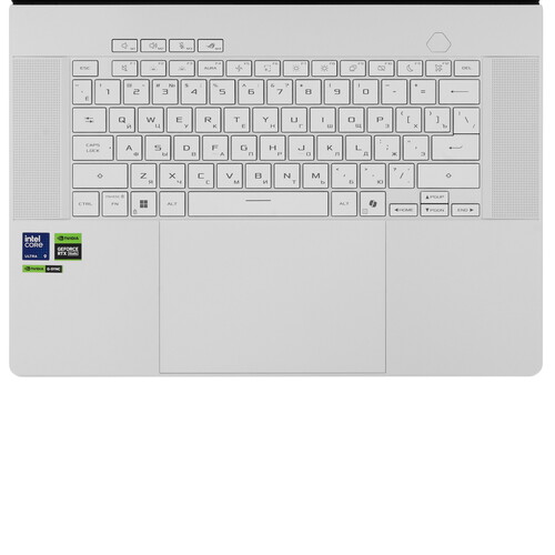 Купить 16" Ноутбук ASUS ROG Zephyrus GU605CW-QR164W белый  5618546. Характеристики, отзывы и цены в Донецке