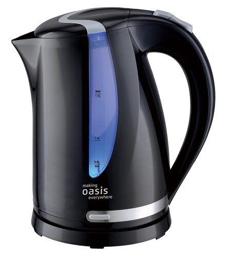 Купить Электрочайник Oasis K-2PB черный  9135262. Характеристики, отзывы и цены в Донецке