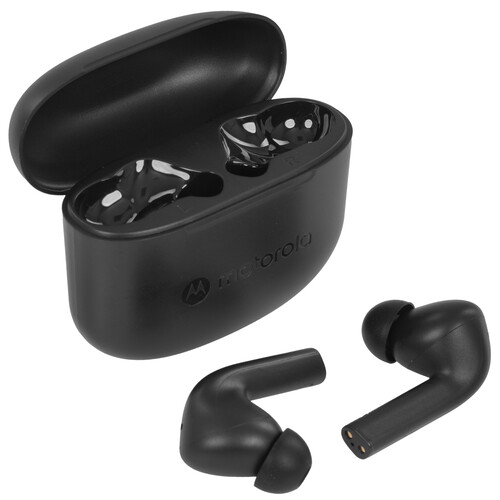 Купить Наушники TWS MOTO BUDS 065 черный 2025  9222092. Характеристики, отзывы и цены в Донецке