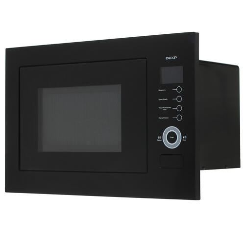 Купить Встраиваемая микроволновая печь DEXP B25BBDWG черный  1225816. Характеристики, отзывы и цены в Донецке