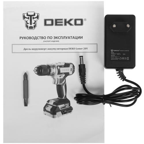 Купить Дрель-шуруповерт DEKO Loner 20V UNV 20V  5463218. Характеристики, отзывы и цены в Донецке