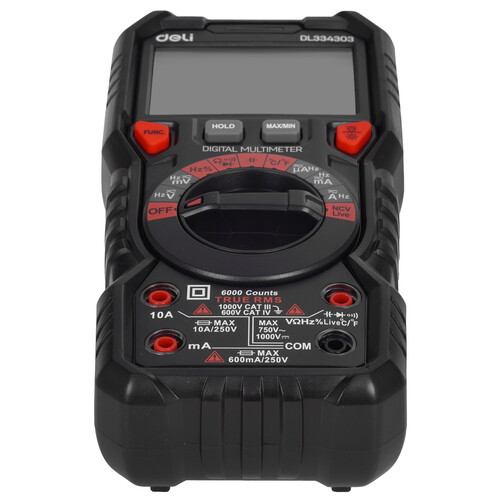 Купить Мультиметр Deli DL334303  9310952. Характеристики, отзывы и цены в Донецке
