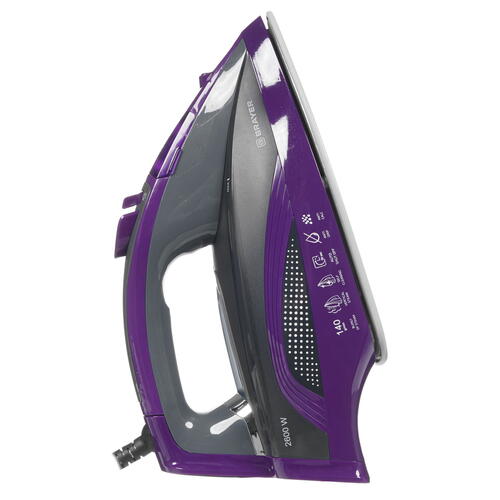 Купить Утюг BRAYER BR4001 фиолетовый  8194462. Характеристики, отзывы и цены в Донецке