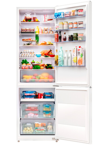 Купить Холодильник с морозильником   LEX LKB201WIDMax белый  9172545. Характеристики, отзывы и цены в Донецке