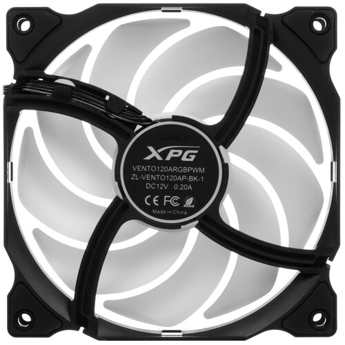 Купить Вентилятор ADATA XPG VENTO 120 ARGB PWM [VENTO120ARGBPWM-BKCWW] черный  5464028. Характеристики, отзывы и цены в Донецке