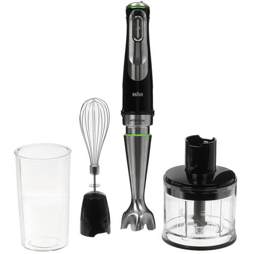 Купить Блендер погружной Braun MQ9138 черный  5319994. Характеристики, отзывы и цены в Донецке