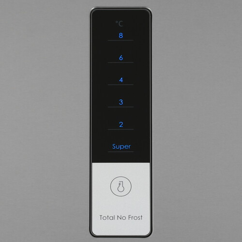 Купить Холодильник с морозильником   DEXP B4-33AMA серебристый  9245070. Характеристики, отзывы и цены в Донецке