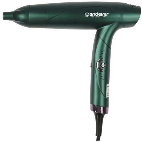 Купить Фен Endever Aurora 512 зеленый  9233753. Характеристики, отзывы и цены в Донецке