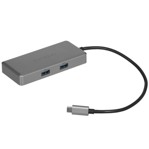 Купить Док-станция Satechi USB-C Multiport серый  9073250. Характеристики, отзывы и цены в Донецке