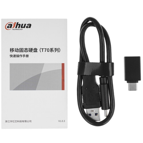 Купить 1000 ГБ Внешний SSD Dahua T70 [1.0.01.01.15276]  5613227. Характеристики, отзывы и цены в Донецке