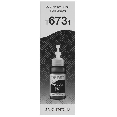 Купить Чернила водорастворимые NV-Print T6731 черный  9208111. Характеристики, отзывы и цены в Донецке