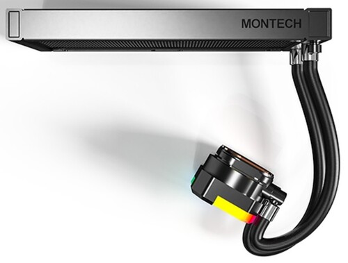 Купить Система охлаждения Montech HyperFlow 240 ARGB черная  5464341. Характеристики, отзывы и цены в Донецке