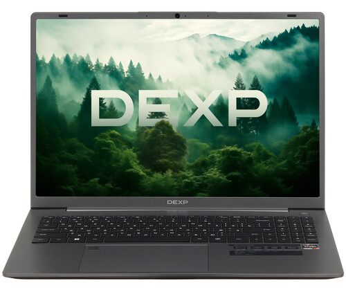 Купить 16" Ноутбук DEXP Atlas M16-A7W303 серый  5429714. Характеристики, отзывы и цены в Донецке