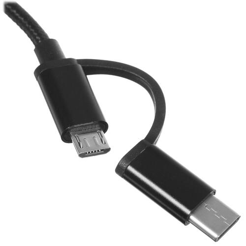 Купить OTG-кабель DEPPA черный  4766025. Характеристики, отзывы и цены в Донецке