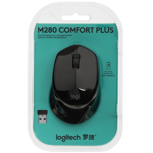 Купить Мышь беспроводная Logitech M280  5458852. Характеристики, отзывы и цены в Донецке
